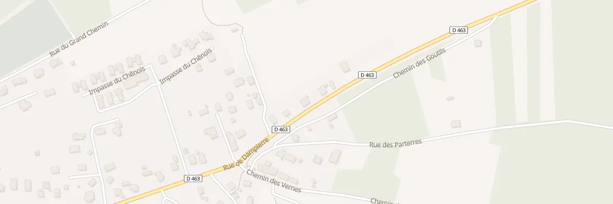 Plan du 45 Rue de Dampierre à Étupes
