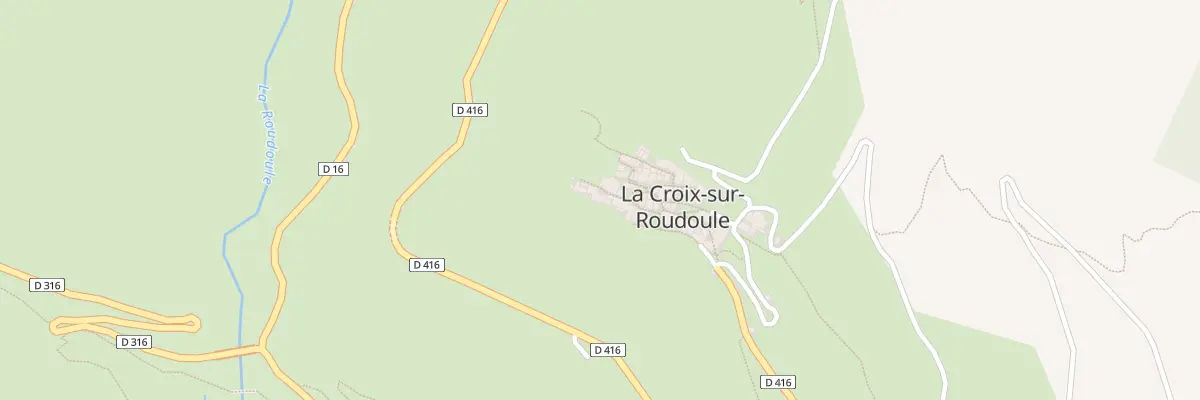 Plan du 5002 Village à La Croix-sur-Roudoule