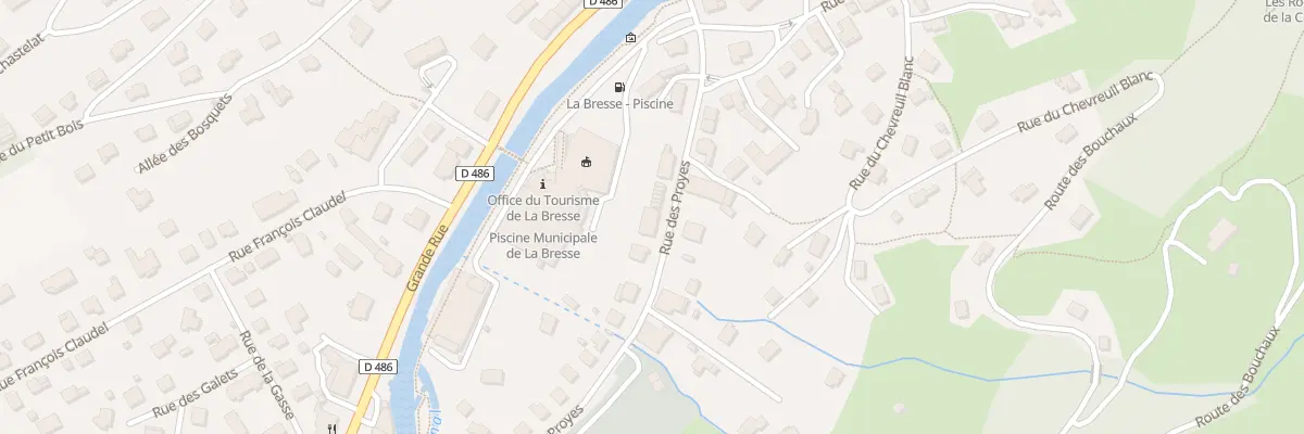 Plan du 10 Rue des Proyes à La Bresse