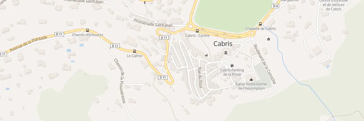 Plan du 20 Rue de la Terrasse à Cabris