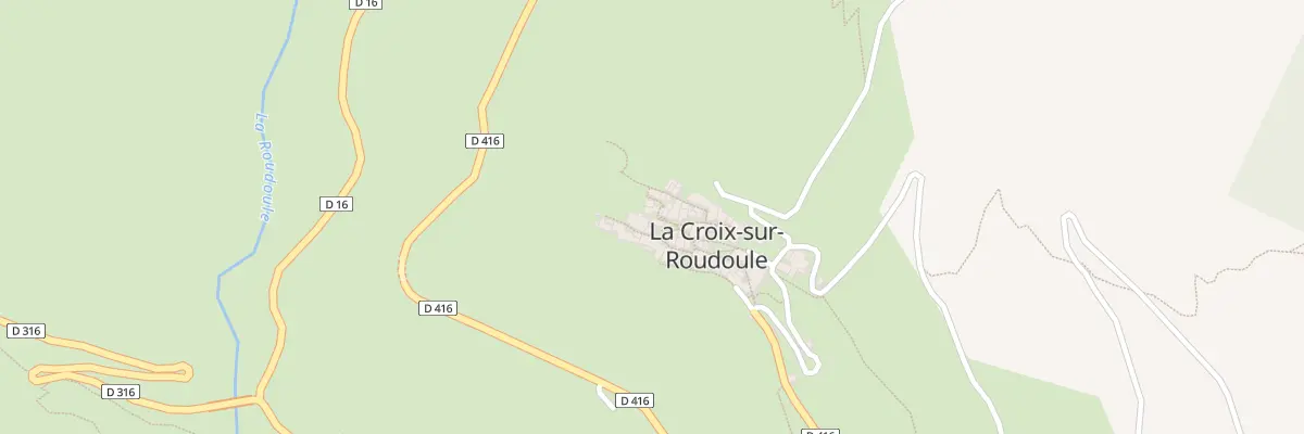 Plan du 5013 Village à La Croix-sur-Roudoule