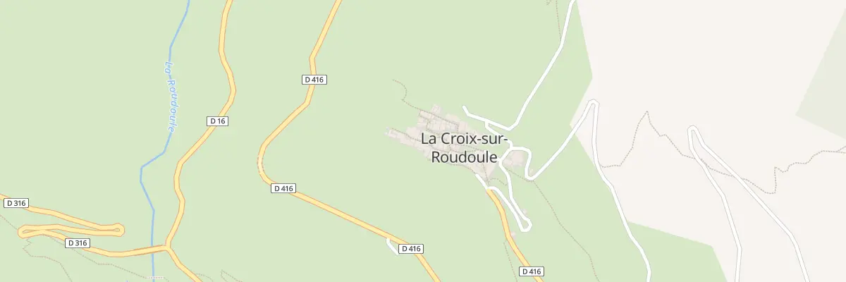 Plan du 5009 Village à La Croix-sur-Roudoule
