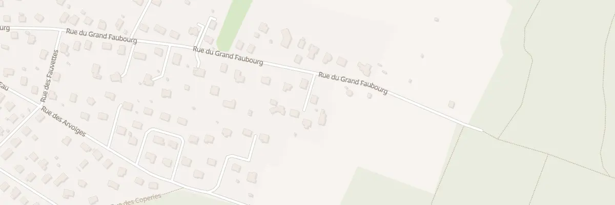 Plan du 56B Rue du Grand Faubourg à Étupes