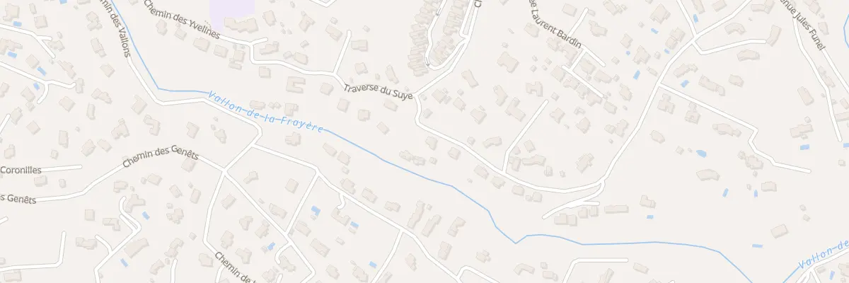 Plan du 28 Che du Suye à Peymeinade