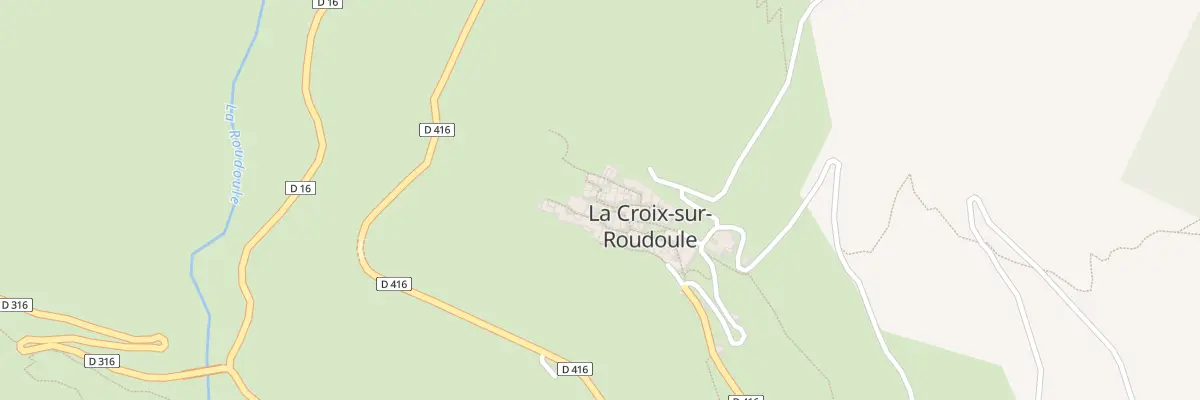 Plan du 5014 Village à La Croix-sur-Roudoule