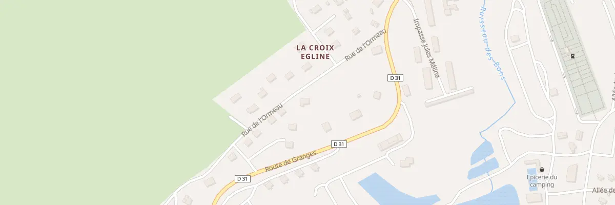 Plan du 177 Rue de l’Ormeau à Corcieux