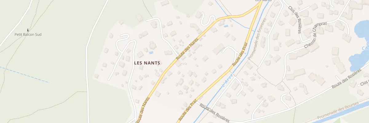 Plan du 740 Rte des Nants à Chamonix-Mont-Blanc