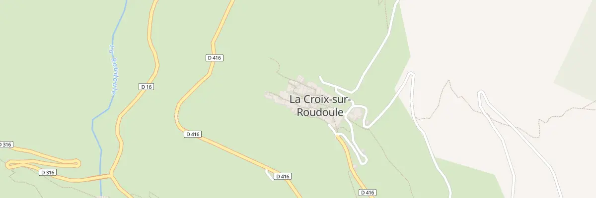 Plan du 5010 Village à La Croix-sur-Roudoule