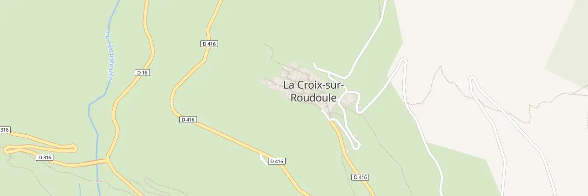 Plan du 5004 Village à La Croix-sur-Roudoule