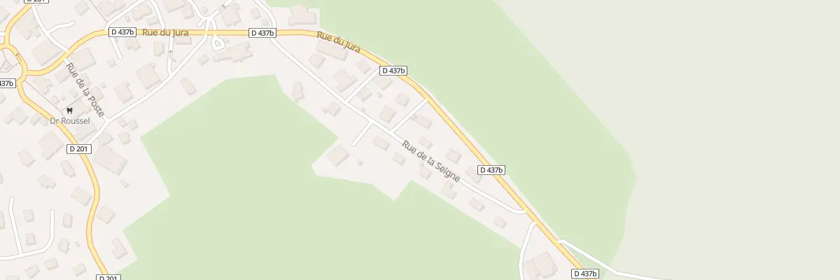 Plan du 11 Rue de la Seigne à Trévillers