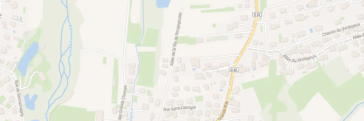 Plan du 14 Rue de la Vie de Rougegoutte à Éloie