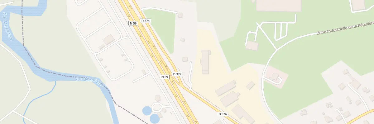 Plan du 389 Av de la 100 E Division Us à Moyenmoutier
