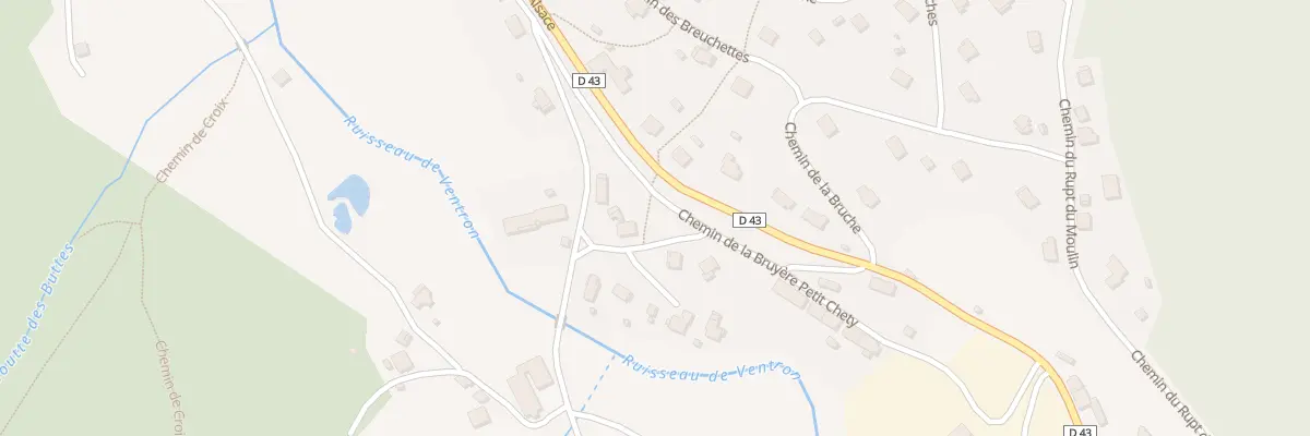 Plan du 2 Che du Pré d’Amont à Ventron