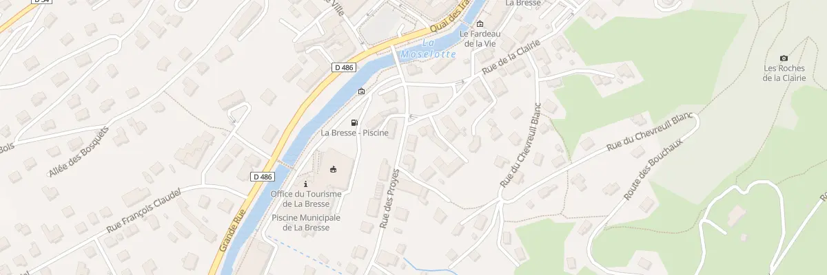 Plan du 1B Rue des Proyes à La Bresse