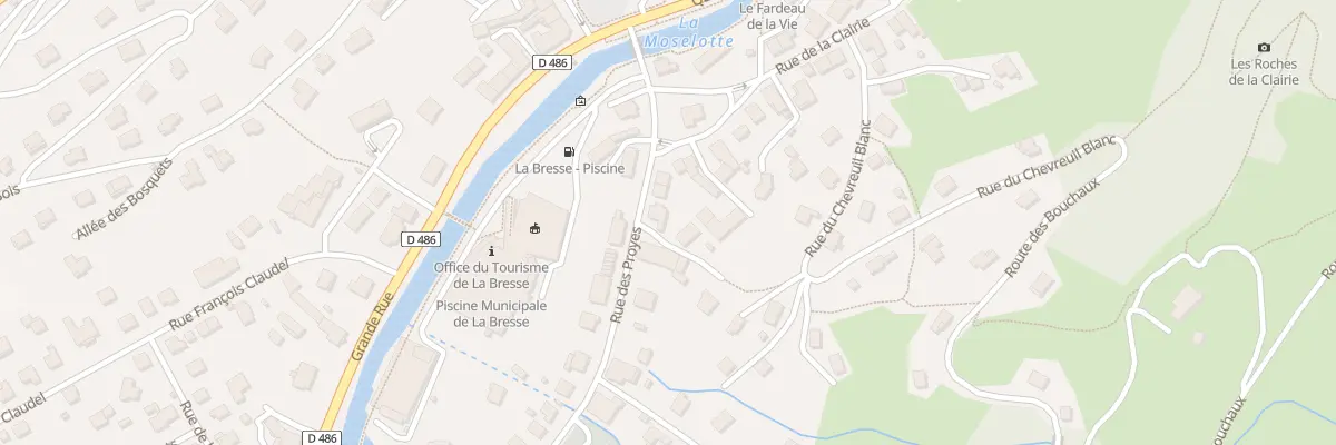 Plan du 3 Rue des Proyes à La Bresse