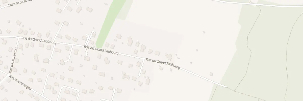 Plan du 61 Rue du Grand Faubourg à Étupes