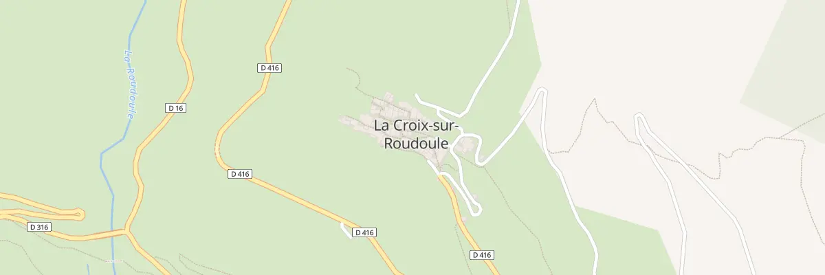 Plan du 5031 Village à La Croix-sur-Roudoule