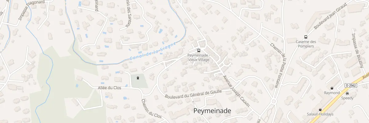 Plan du 12 Rue Jean Joseph Cauvin à Peymeinade