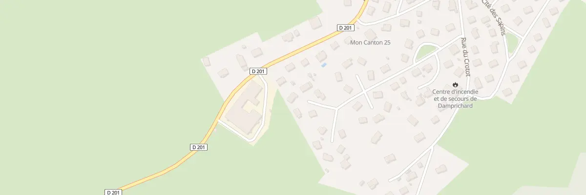 Plan du 30 Cité des Perce-neige à Damprichard