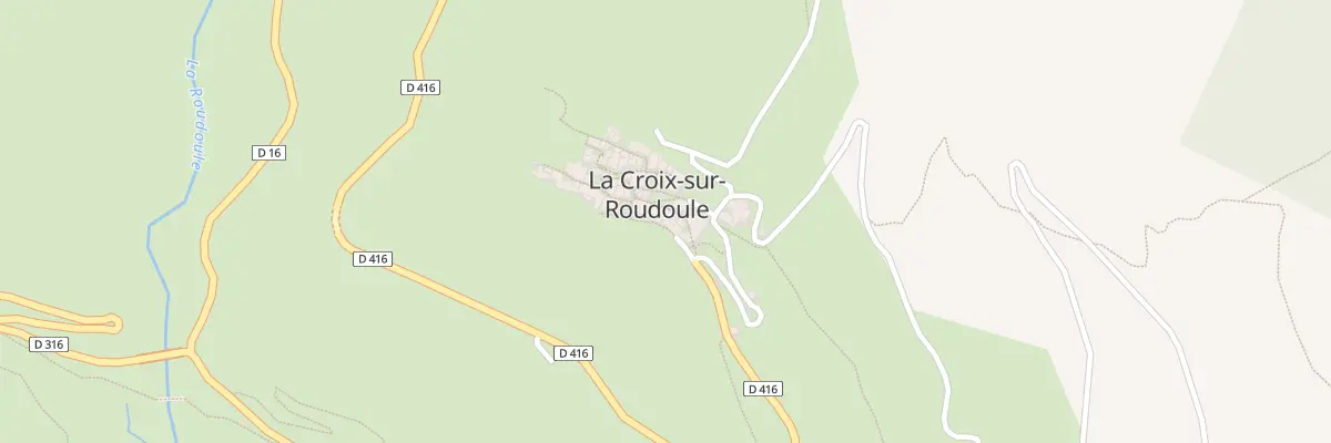 Plan du 5034 Village à La Croix-sur-Roudoule