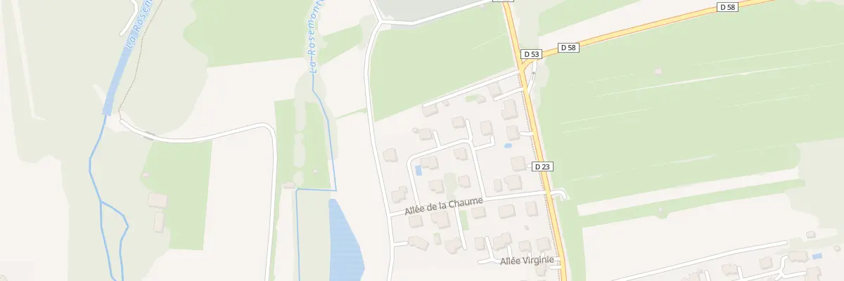 Plan du 6 All de la Chaume à Éloie