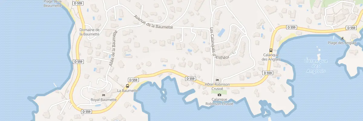 Plan du 367 Bd Eugène Brieux à Saint-Raphaël