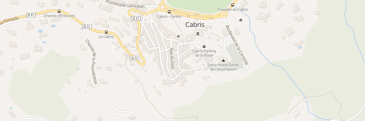 Plan du 2 Rue du Doyen Bailet à Cabris