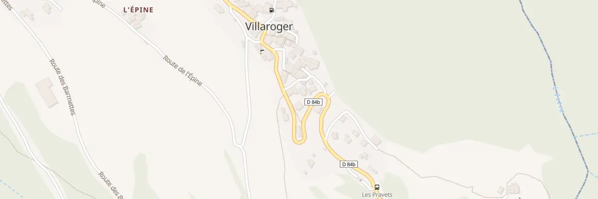 Plan du 5008A Villaroger à Villaroger