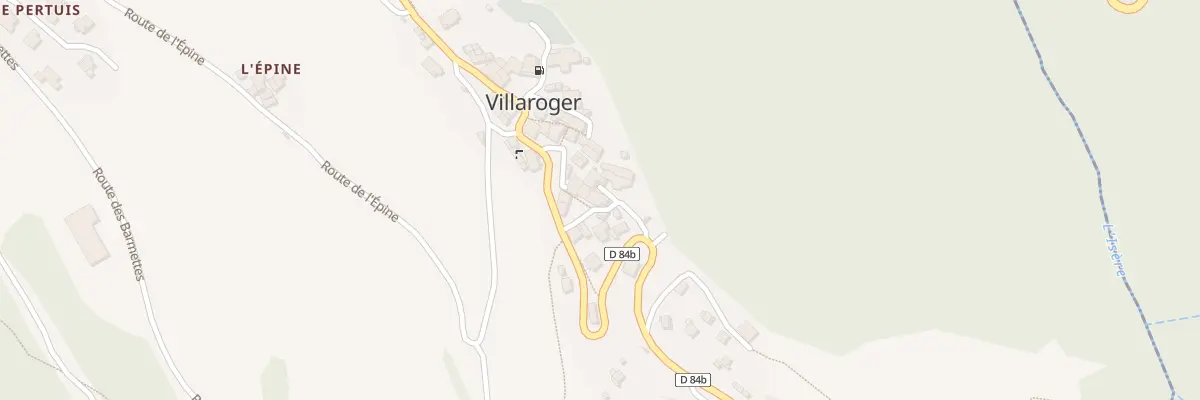 Plan du 5013 Villaroger à Villaroger