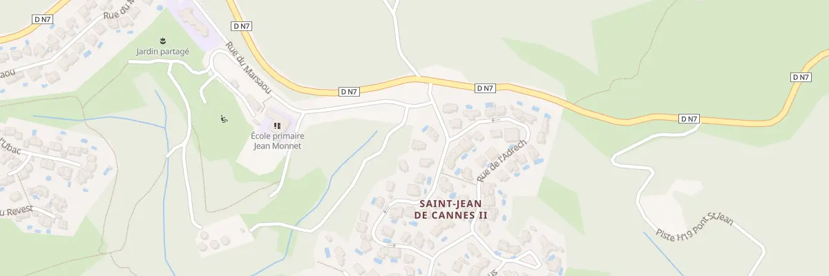 Plan du 88 Rue du PAS DE LA CEPE à Fréjus