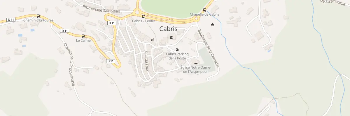 Plan du 3 Vc du Chateau à Cabris