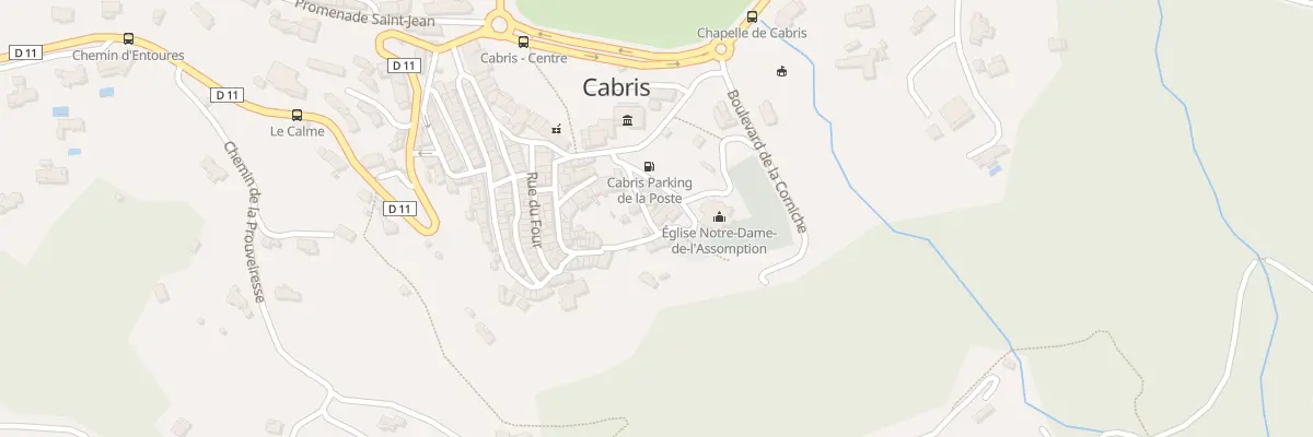 Plan du 9 Vc du Chateau à Cabris