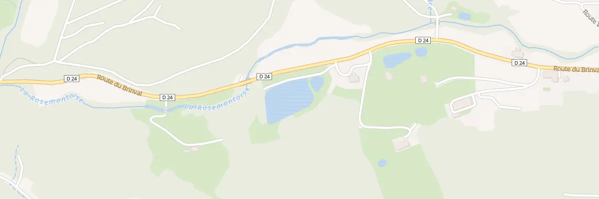Plan du 1 Rte Vallee du Brinval à Riervescemont