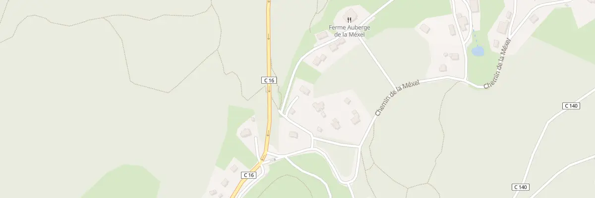 Plan du 92 Che de la Mexel à Gérardmer
