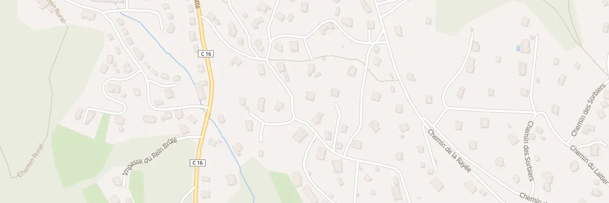 Plan du 23 Che du Bas de la Rayée à Gérardmer