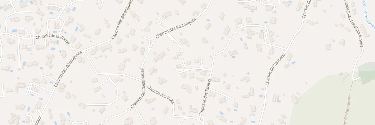 Plan du 12 Imp des Rosiers à Peymeinade