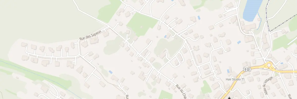 Plan du 14B Rue du Chêne à Offemont