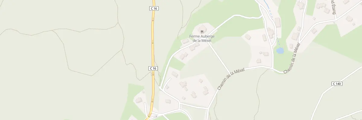 Plan du 64 Che de la Mexel à Gérardmer