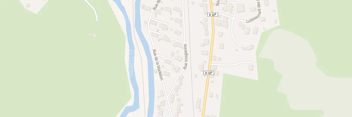 Plan du 45 Rue Vosgienne à Étival-Clairefontaine