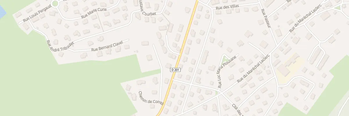 Plan du 1 All Marcel Pagnol à Damprichard