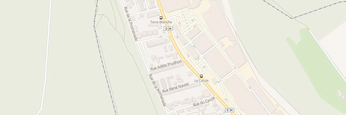 Plan du 75 Rue du Commandant Rolland à Hérimoncourt