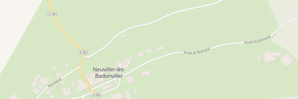 Plan du 19 Rue Lt Vouaux à Neuviller-lès-Badonviller