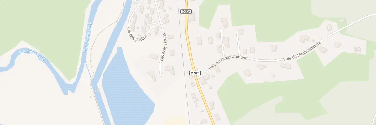 Plan du 28 Av de Bellefontaine à Étival-Clairefontaine