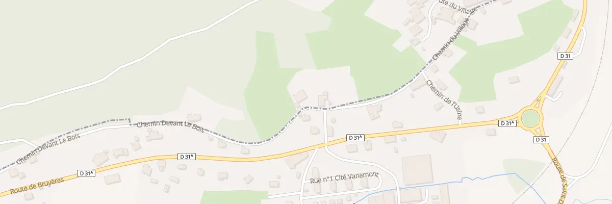 Plan du 312 Che Devant le Bois à Saint-Léonard