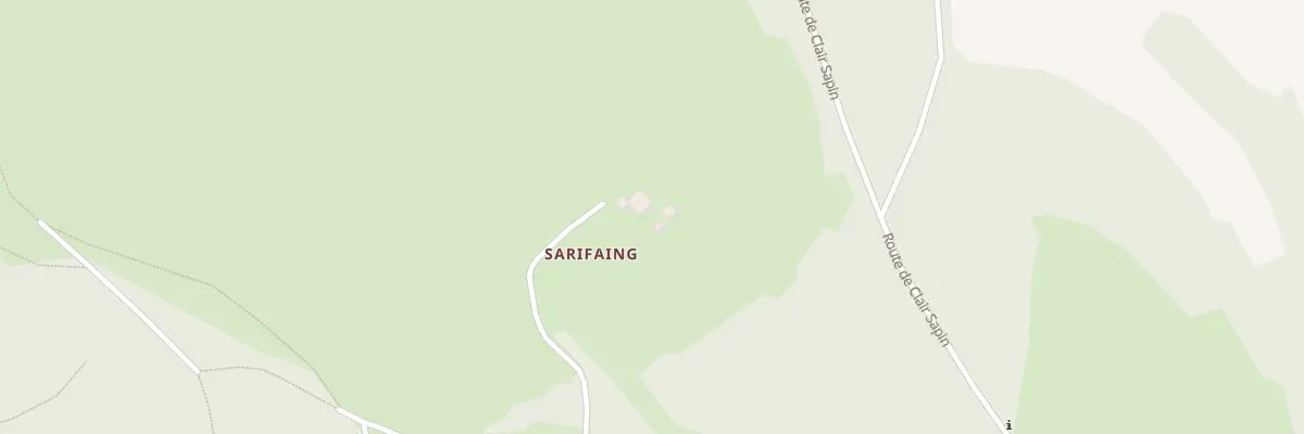 Plan du 244 Che de Sarifaing à Arrentès-de-Corcieux