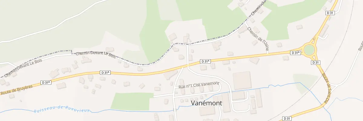 Plan du 17 Che du Village à La Houssière