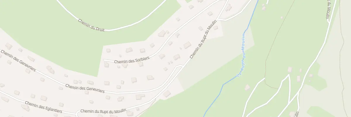 Plan du 19 Che du Rupt du Moulin à Ventron