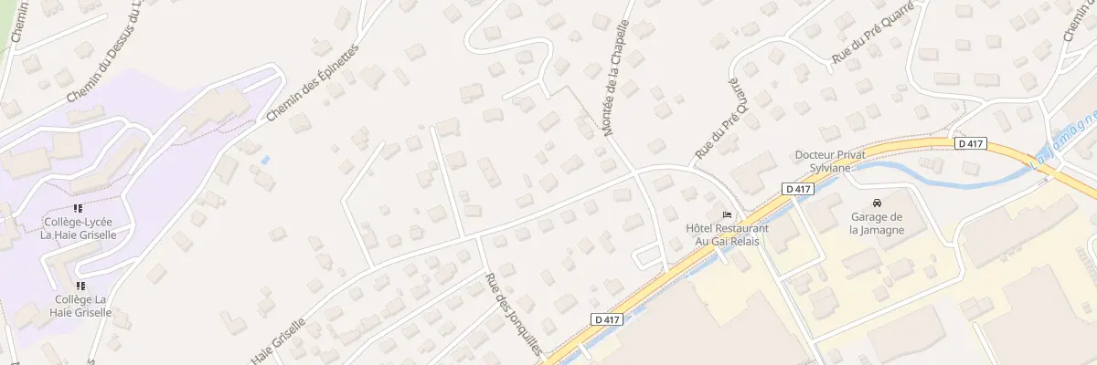 Plan du 55 Rue de la Haie Griselle à Gérardmer