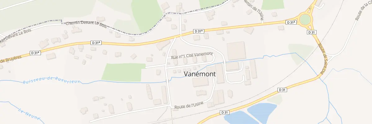 Plan du 47 Rue No 2 Cite Vanemont à La Houssière
