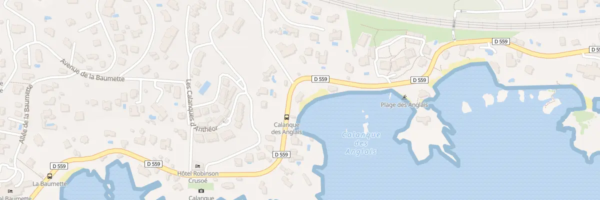 Plan du 430 Bd Eugène Brieux à Saint-Raphaël